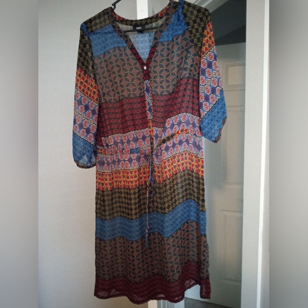 Multiple color dress